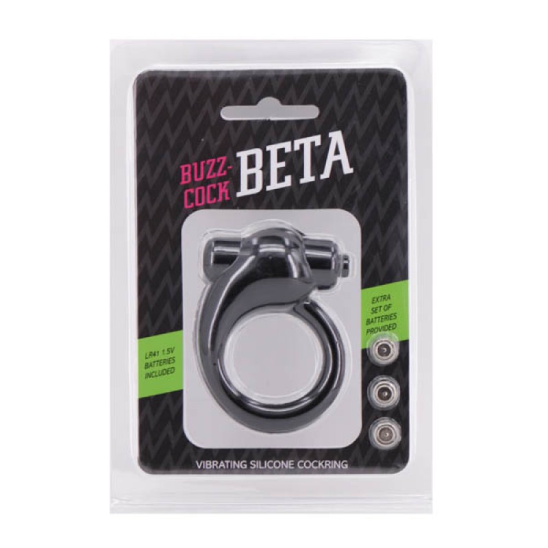 Buzz-Cock Beta - Vibrating Silicone Cock Ring